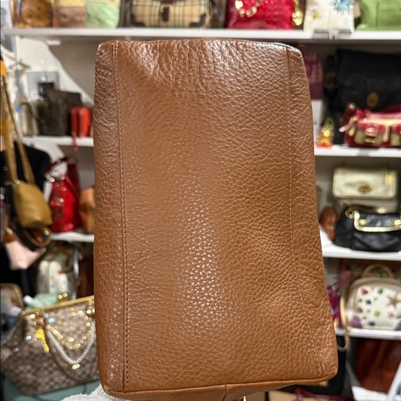 Dooney & Bourke Tan Leather Satchel handbag